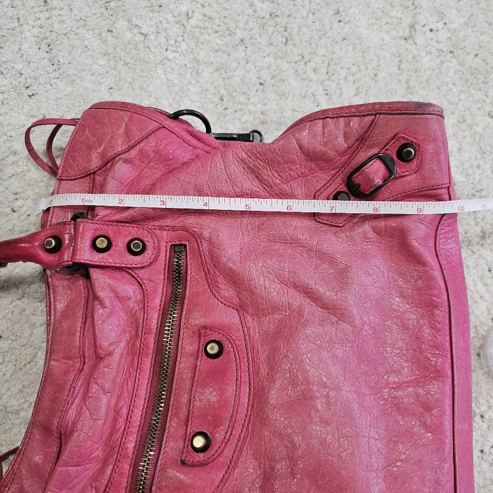 Balenciaga Hot Pink City Bag - Picture 16 of 16